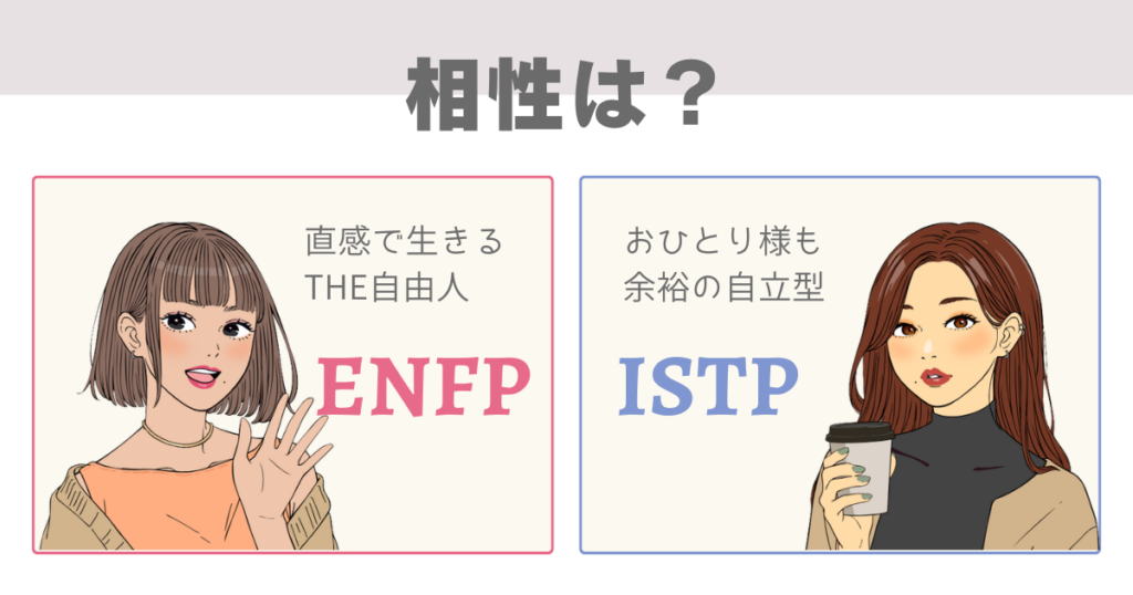 ENFPとISTPは合う?すれ違いを防ぐヒントと相性を完全ガイド! - MBTI♡MASTER