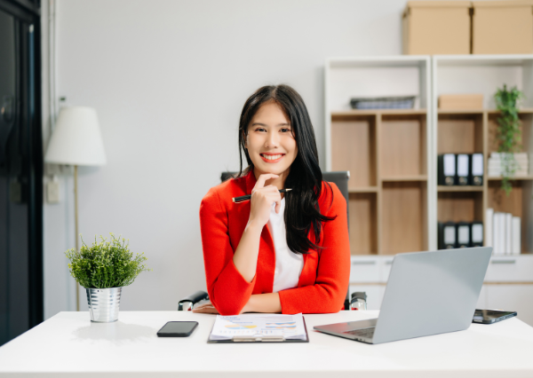 楽しく充実した仕事をする人