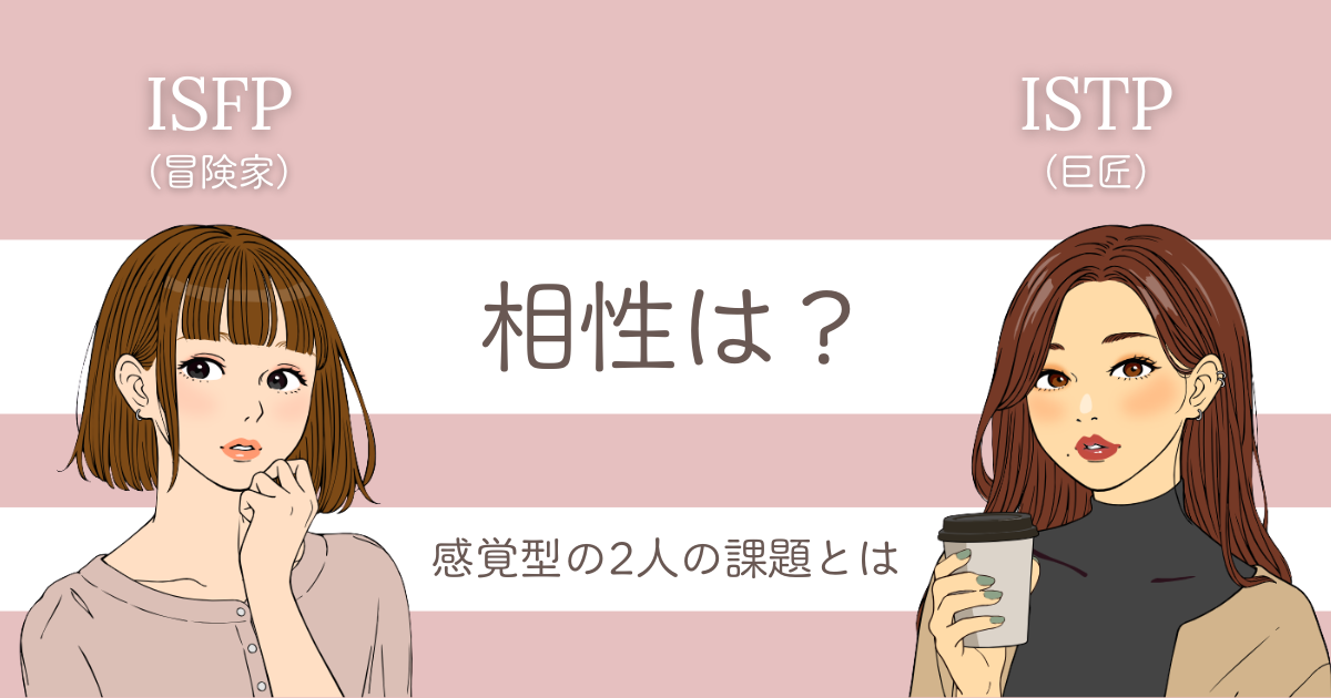 isfp istp 相性