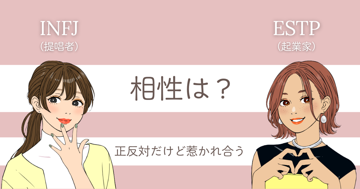 INFJ ESTP 相性