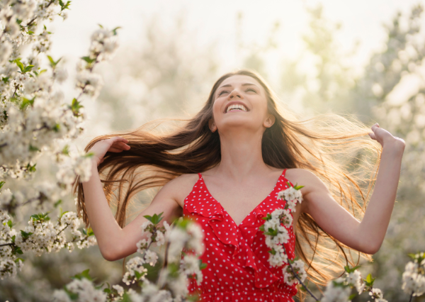 リフレッシュする人