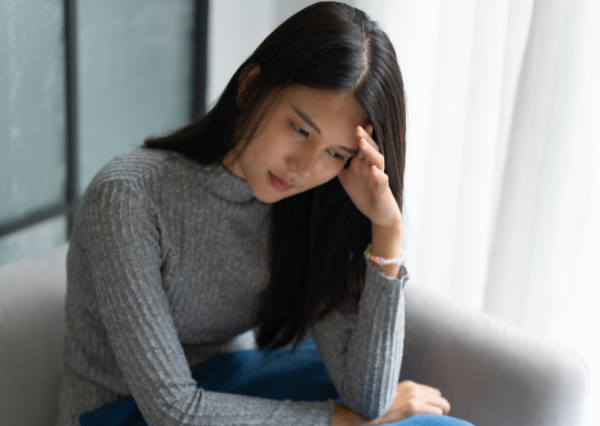 落ち込んでいる人