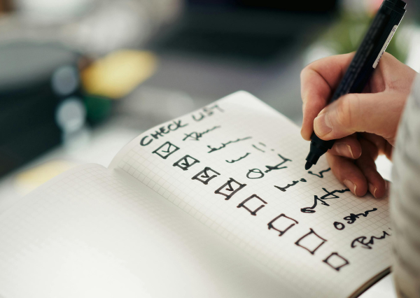 品質管理チェックシート