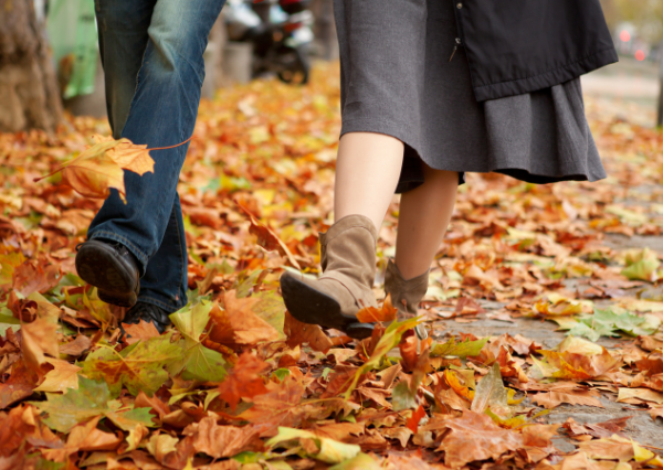 デートをする男女