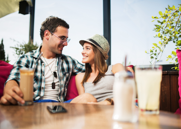 仲の良いカップル