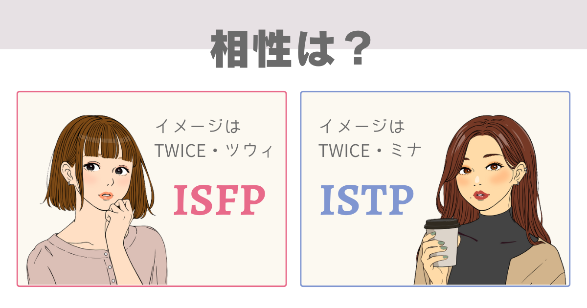 isfp istp 相性