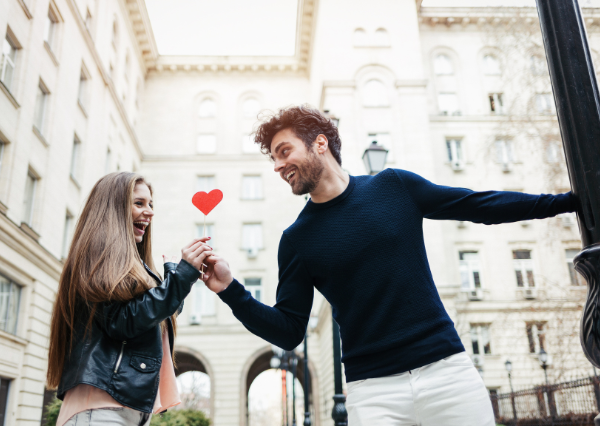 幸せなカップル