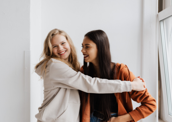 信頼し合っている友人同士