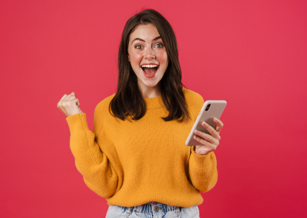 ワクワクしている人