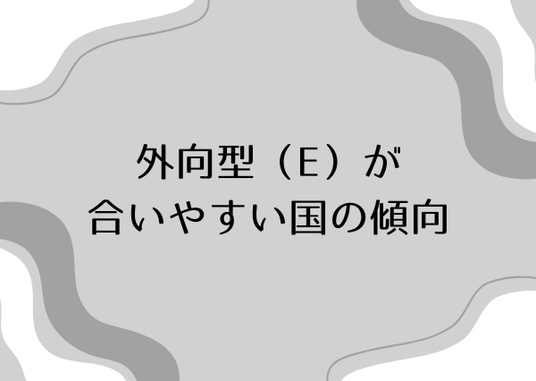 MBTI 合う国