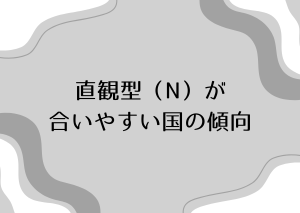 MBTI 合う国