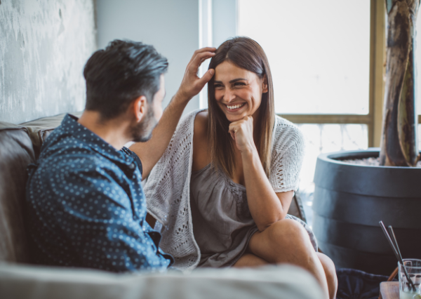 恋愛が発展する様子