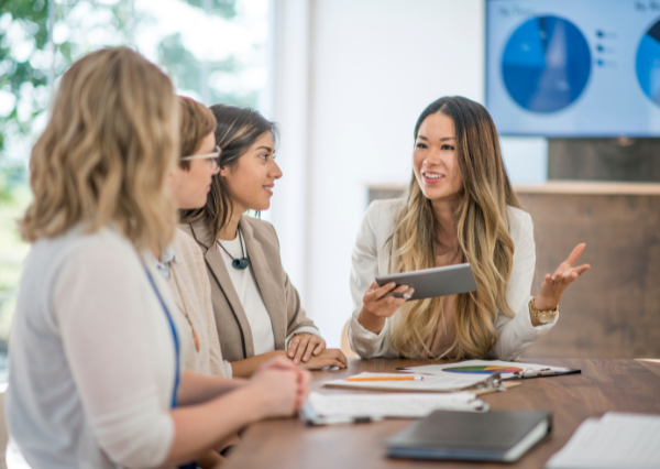 優しいリーダーのイメージ