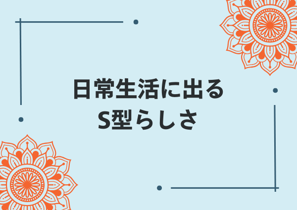S型 とは