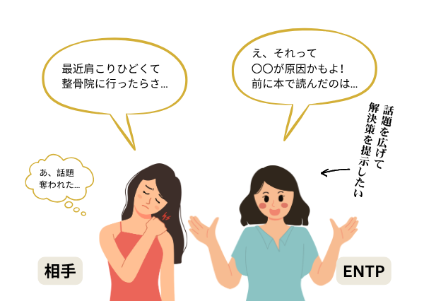 MBTI 会話泥棒